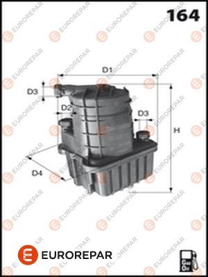 Kraftstofffilter EUROREPAR 1616215080
