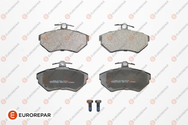 Bremsbelagsatz, Scheibenbremse EUROREPAR 1617254380