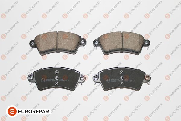 Bremsbelagsatz, Scheibenbremse EUROREPAR 1617256080