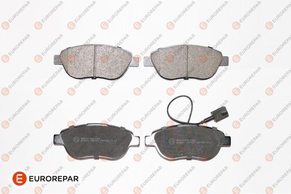 Bremsbelagsatz, Scheibenbremse EUROREPAR 1617256480