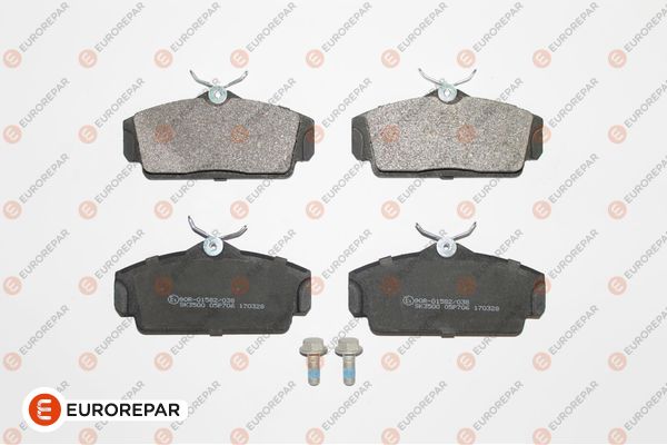 Bremsbelagsatz, Scheibenbremse EUROREPAR 1617266480