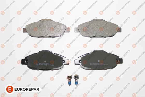Bremsbelagsatz, Scheibenbremse EUROREPAR 1617270080