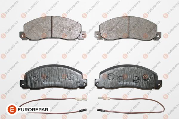 Bremsbelagsatz, Scheibenbremse EUROREPAR 1617273480