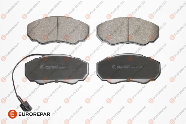 Bremsbelagsatz, Scheibenbremse EUROREPAR 1617280580