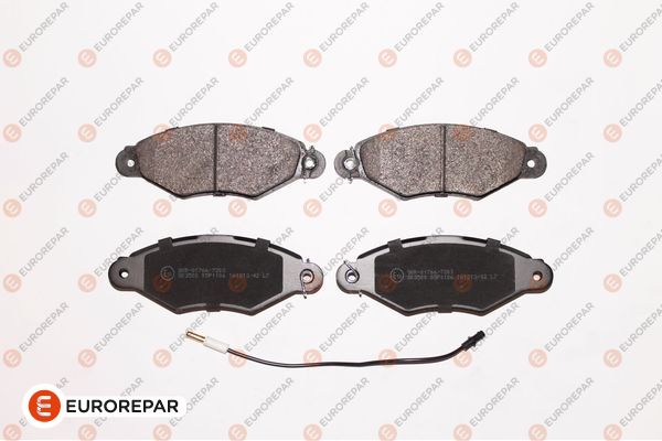 Bremsbelagsatz, Scheibenbremse EUROREPAR 1623053080