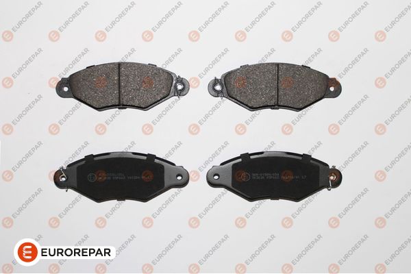 Bremsbelagsatz, Scheibenbremse EUROREPAR 1623060380