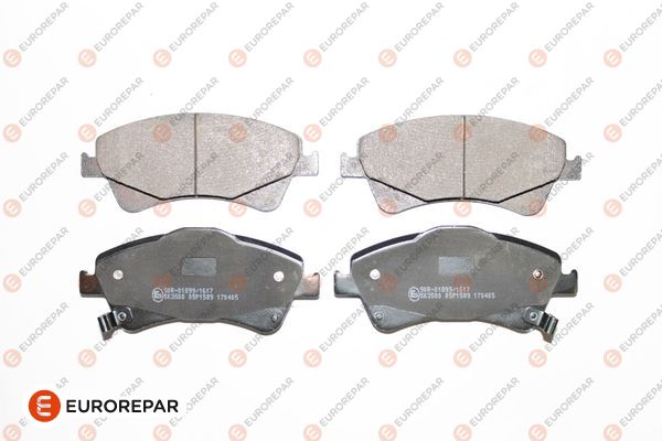 Bremsbelagsatz, Scheibenbremse EUROREPAR 1623060480