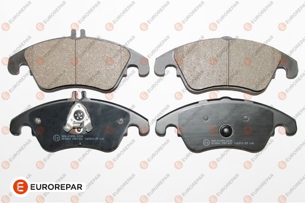 Bremsbelagsatz, Scheibenbremse EUROREPAR 1623060580