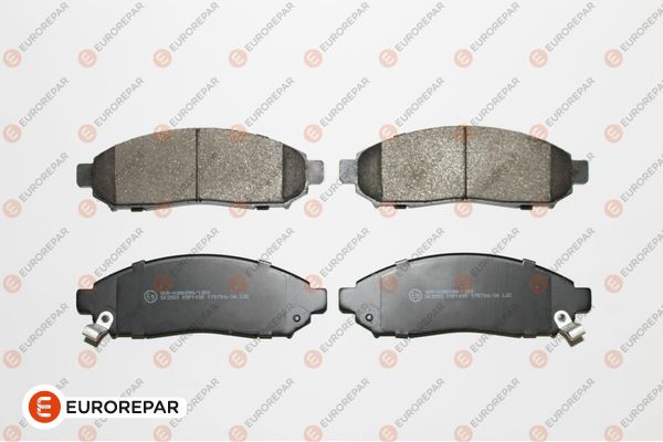 Bremsbelagsatz, Scheibenbremse EUROREPAR 1623060680