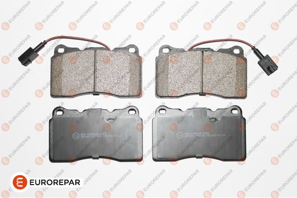 Bremsbelagsatz, Scheibenbremse EUROREPAR 1623060780