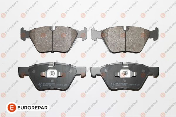 Bremsbelagsatz, Scheibenbremse EUROREPAR 1623061280