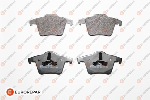 Bremsbelagsatz, Scheibenbremse EUROREPAR 1623061780