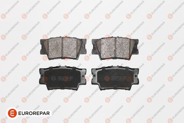 Bremsbelagsatz, Scheibenbremse EUROREPAR 1623062380
