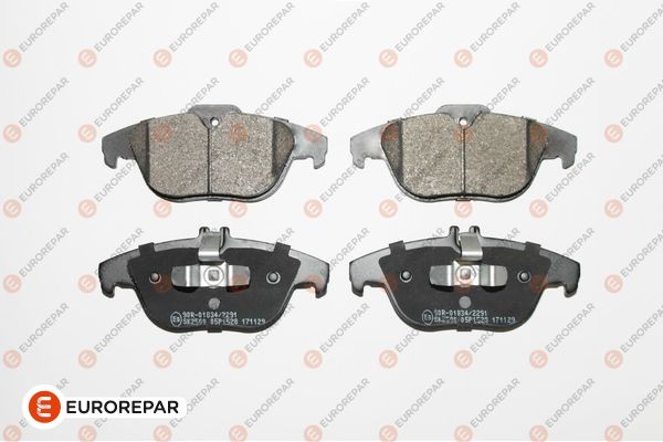 Bremsbelagsatz, Scheibenbremse EUROREPAR 1623063380
