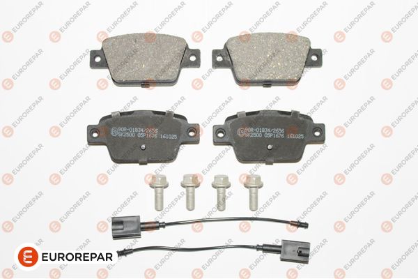 Bremsbelagsatz, Scheibenbremse EUROREPAR 1623063780