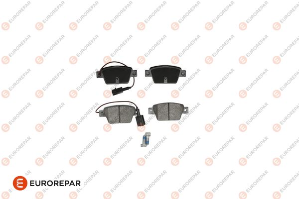 Bremsbelagsatz, Scheibenbremse EUROREPAR 1623063780