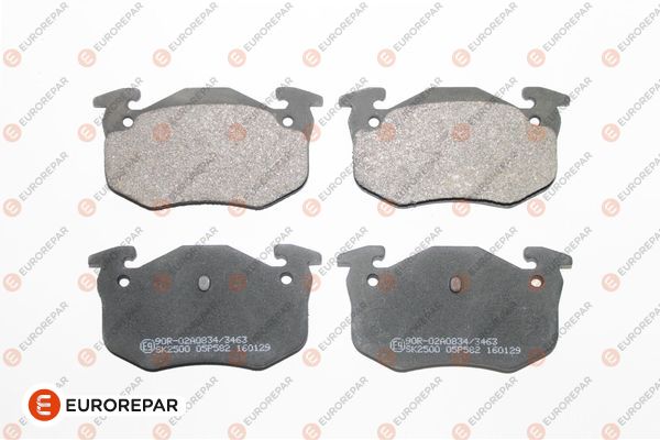 Bremsbelagsatz, Scheibenbremse EUROREPAR 1639370680