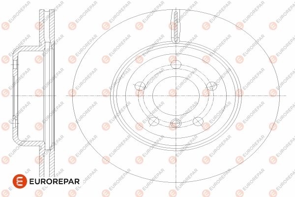 Bremsscheibe EUROREPAR 1642755380