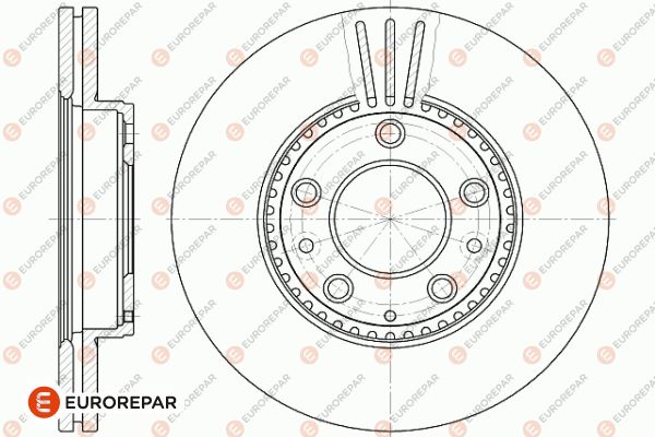 Bremsscheibe EUROREPAR 1642757580