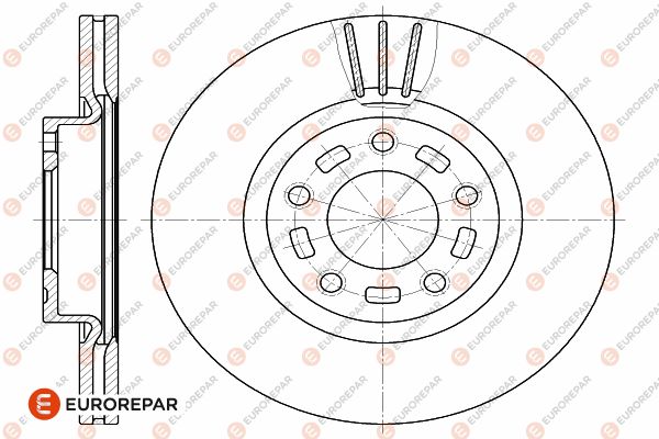Bremsscheibe EUROREPAR 1642760180