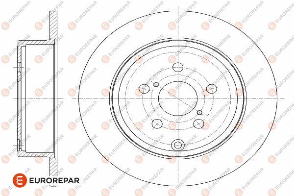 Bremsscheibe EUROREPAR 1642771380