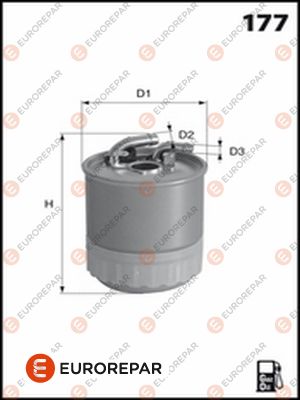 Kraftstofffilter EUROREPAR 1643626180