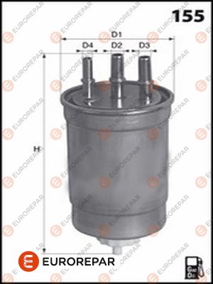 Kraftstofffilter EUROREPAR 1643627580