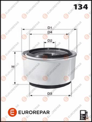 Kraftstofffilter EUROREPAR 1643629580