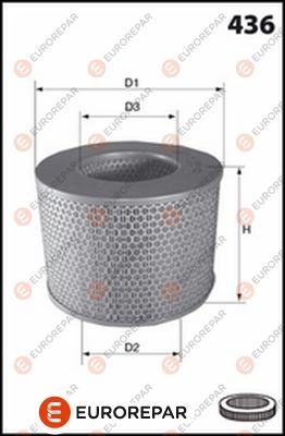 Luftfilter EUROREPAR 1667444880