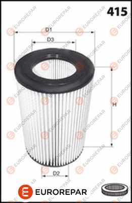 Luftfilter EUROREPAR 1667450980