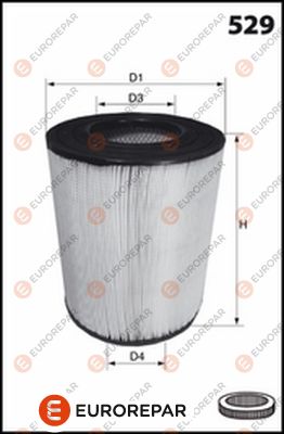 Luftfilter EUROREPAR 1667451980