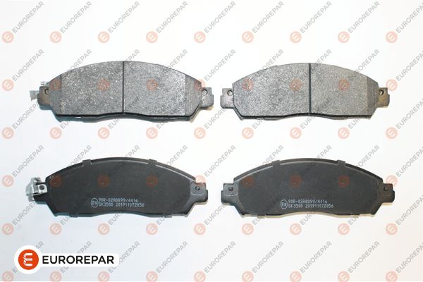 Bremsbelagsatz, Scheibenbremse EUROREPAR 1675992080
