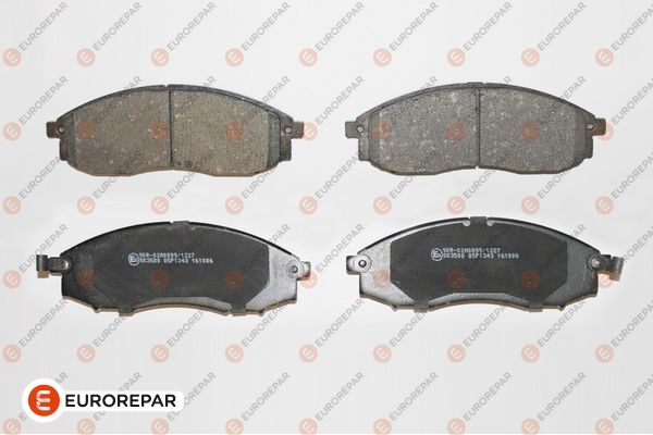 Bremsbelagsatz, Scheibenbremse EUROREPAR 1675993080