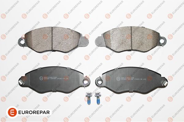 Bremsbelagsatz, Scheibenbremse EUROREPAR 1675995180