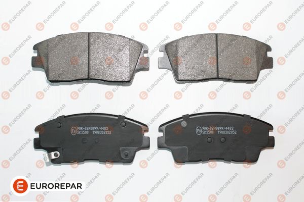Bremsbelagsatz, Scheibenbremse EUROREPAR 1681161980