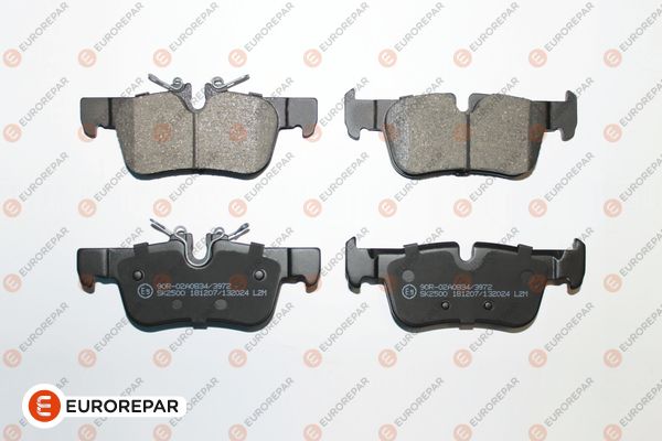Bremsbelagsatz, Scheibenbremse EUROREPAR 1681162980