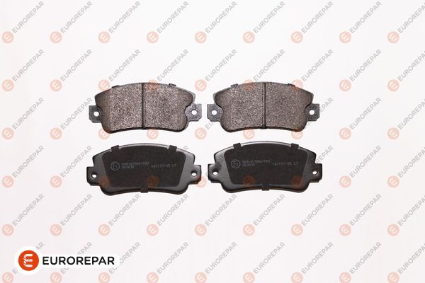 Bremsbelagsatz, Scheibenbremse EUROREPAR 1681165080