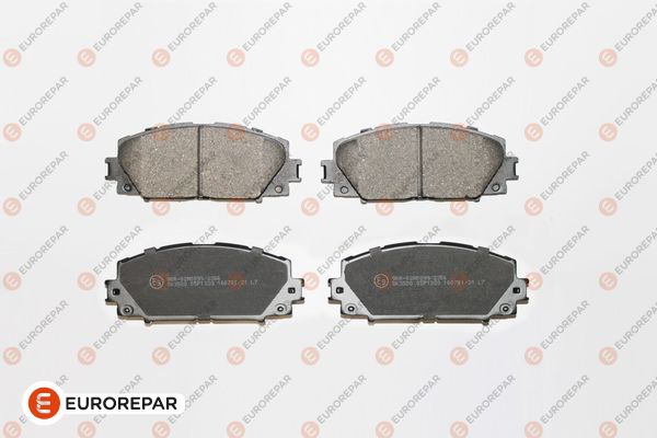 Bremsbelagsatz, Scheibenbremse EUROREPAR 1681167480