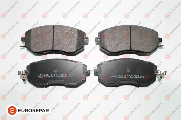Bremsbelagsatz, Scheibenbremse EUROREPAR 1681167980
