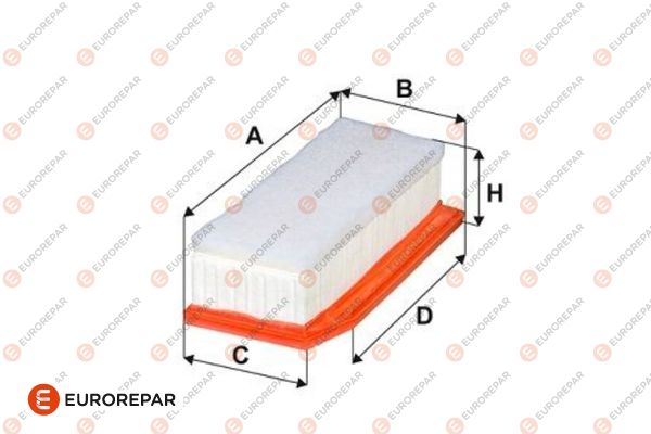Luftfilter EUROREPAR 1682949580