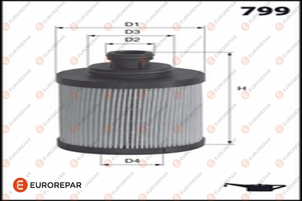 Ölfilter EUROREPAR 1682952980