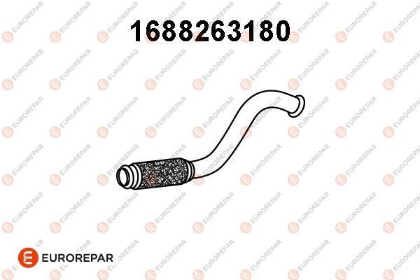 Abgasrohr EUROREPAR 1688263180