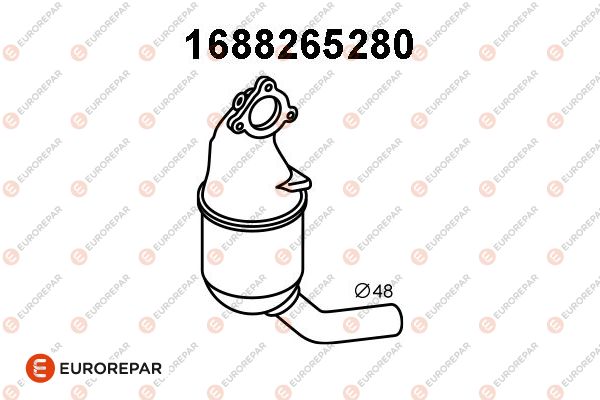 Katalysator EUROREPAR 1688265280