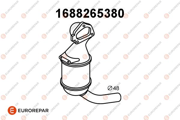 Katalysator EUROREPAR 1688265380
