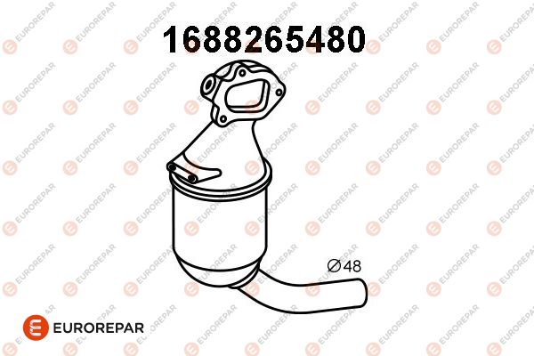Katalysator EUROREPAR 1688265480