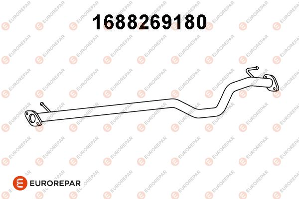Abgasrohr EUROREPAR 1688269180