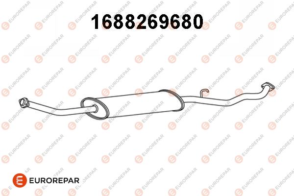 Vorschalldämpfer EUROREPAR 1688269680
