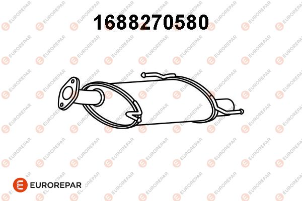 Endschalldämpfer EUROREPAR 1688270580