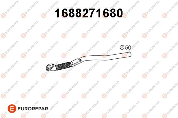 Abgasrohr EUROREPAR 1688271680