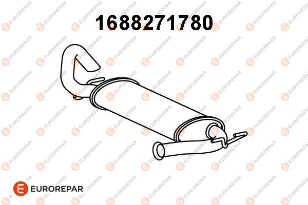 Endschalldämpfer EUROREPAR 1688271780